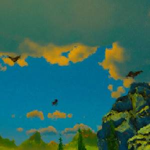 Simulacro – Peinture