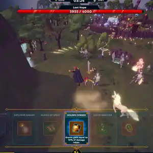 Sineus Arena Survivors - Cuirasse Dorée