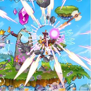 Sky Survivors - Lancer de Sort