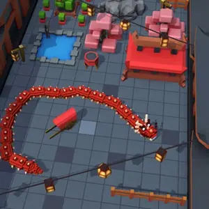 Snaky Snakes - Dragon rouge