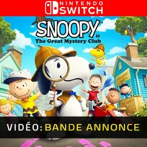 Snoopy & The Great Mystery Club Nintendo Switch - Bande-annonce Vidéo