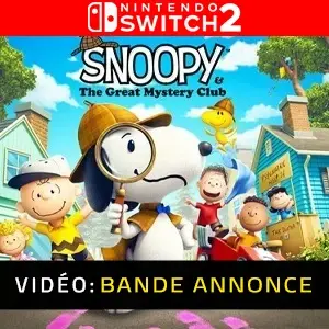 Snoopy & The Great Mystery Club Nintendo Switch 2 - Bande-annonce Vidéo