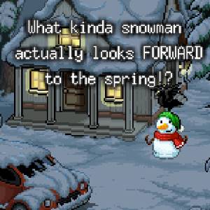 Snowman Story - Le corbeau interroge Chris