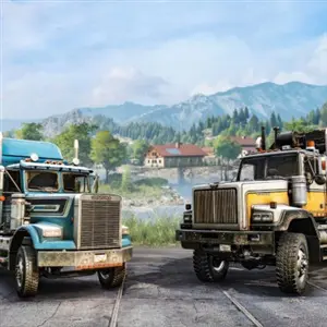 SnowRunner Freightliner & Western Star Dual - Freightliner FLD 120