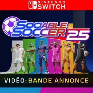 Sociable Soccer 25 Nintendo Switch - Bande-annonce Vidéo