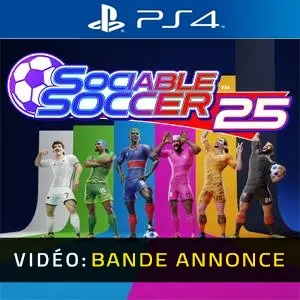 Sociable Soccer 25 PS4 - Bande-annonce Vidéo