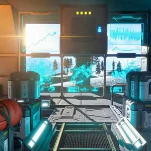 Entrée du vaisseau spatial