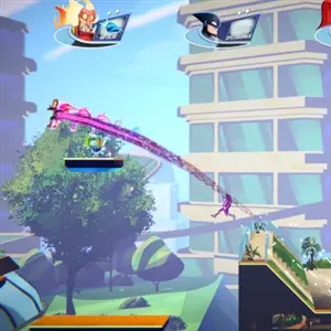 SpeedRunners 2 King of Speed - Saut mural