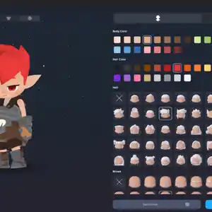 SpiritVale - Personnalisation du personnage