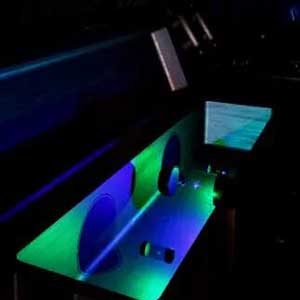 Salle de contrôle du vaisseau spatial