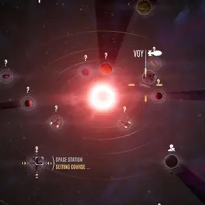 Star Trek: Voyager - Across the Unknown - Station Spatiale Définissant la Trajectoire