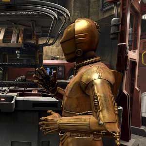 Star Wars Tales from the Galaxys Edge VR - Seezelslak et C3PO