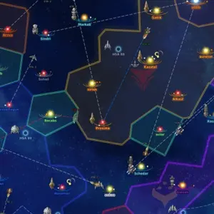 Stars in Shadow - Carte Spatiale
