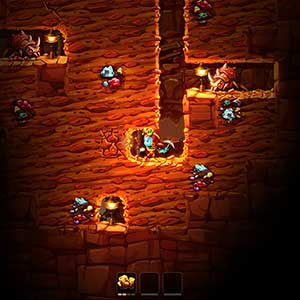 SteamWorld Dig 2 - Exploitation minière souterraine