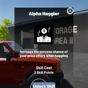 Storage Hustle - Alpha Négociateur