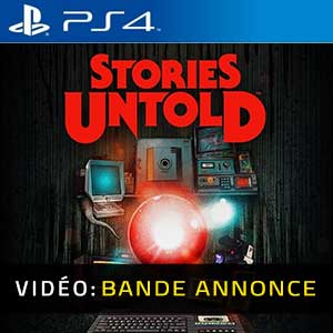 Stories Untold PS4 Bande-annonce vidéo