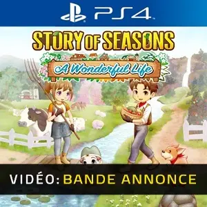 Story of Seasons A Wonderful Life PS4- Bande-annonce Vidéo