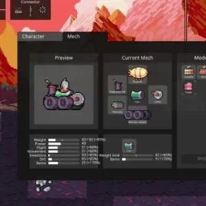 Super Mining Mechs - Personnage