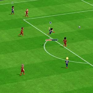 Super Soccer Blast - Coup de pied