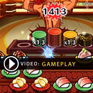 Sushi Striker The Way of Sushido Nintendo 3DS vidéo Gameplay