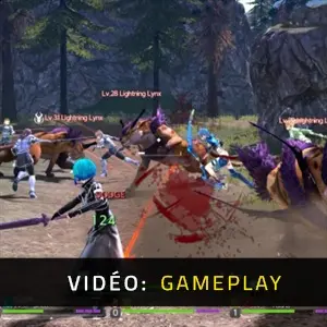 SWORD ART ONLINE: Alicization Lycoris - Vidéo de Gameplay