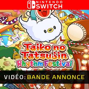 Taiko no Tatsujin Rhythm Festival Nintendo Switch- Bande-annonce vidéo