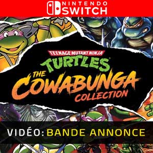 Teenage Mutant Ninja Turtles The Cowabunga Collection Nintendo Switch- Remorque