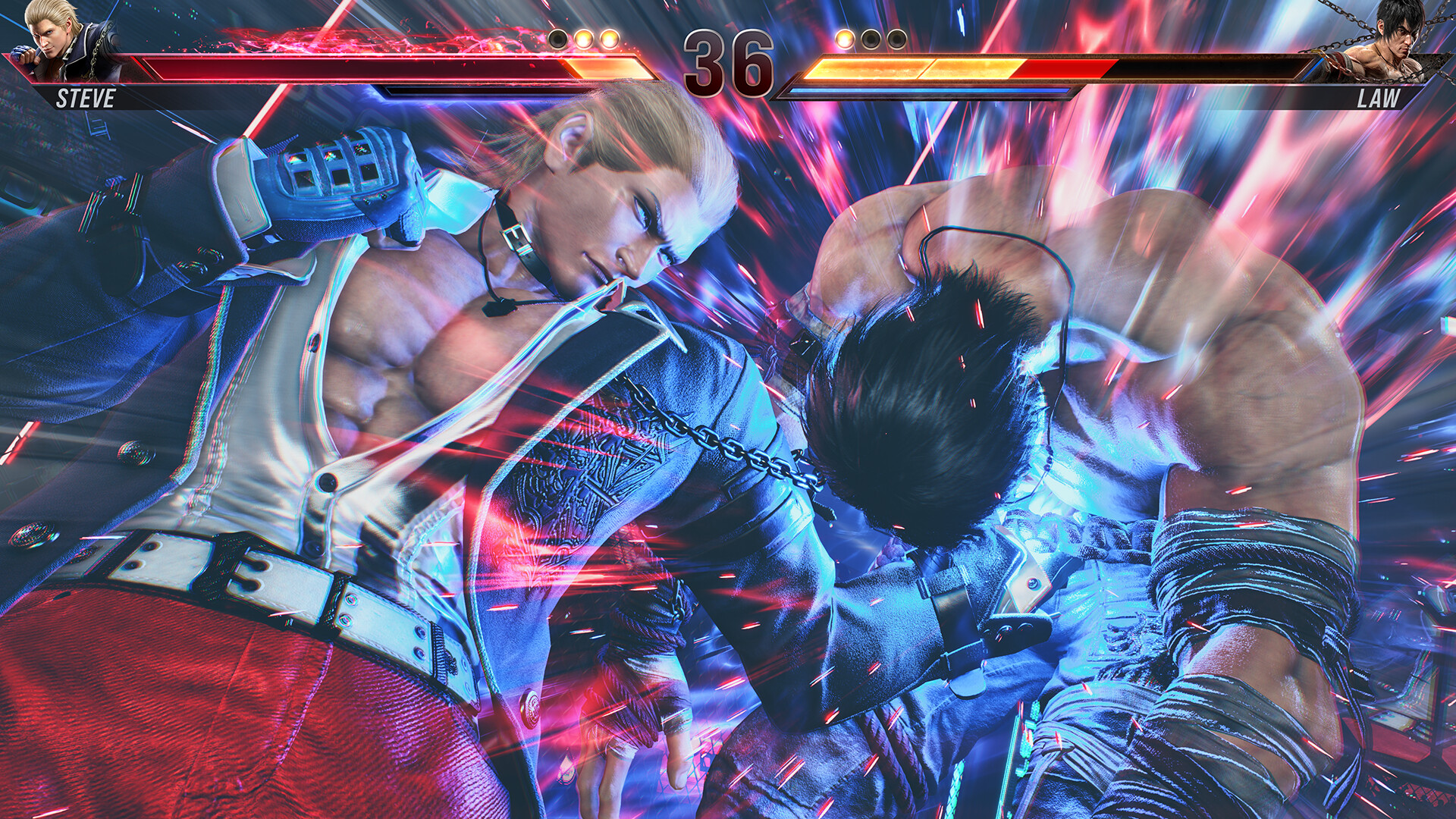 Personnages de TEKKEN 8 face à face avant un match