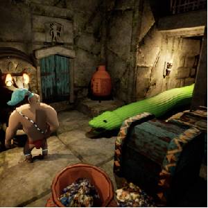 Temple Of Snek - Coffre au Trésor