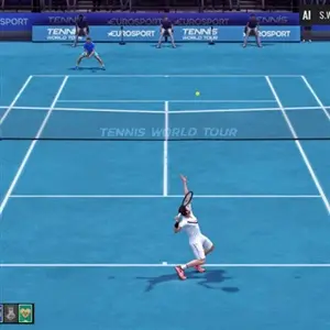 Tennis World Tour - Coup