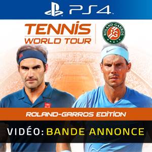 Tennis World Tour Roland Garros Edition Bande-annonce vidéo