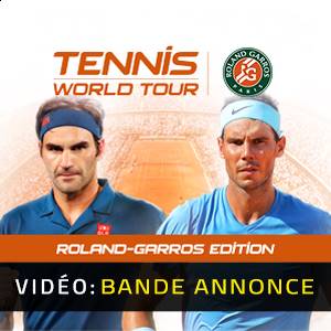 Tennis World Tour Roland Garros Edition Bande-annonce vidéo