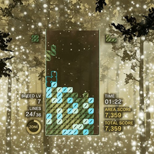 Tetris Effect Connected Forêt