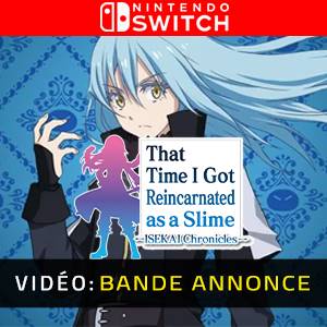 That Time I Got Reincarnated as a Slime ISEKAI Chronicles Bande-annonce Vidéo