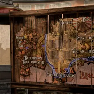 The Amusement VR - Carte de Luna Park