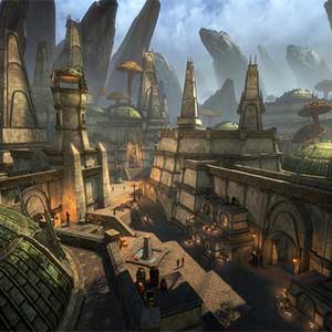 The Elder Scrolls Online Necrom - Le Centre Village