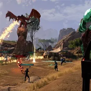 The Elder Scrolls Online - Combat de boss de dragon