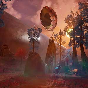 The Eternal Cylinder - Environnement extraterrestre