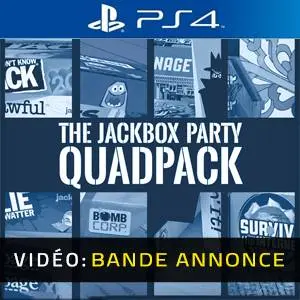 The Jackbox Party Quadpack PS4 - Bande-annonce Vidéo