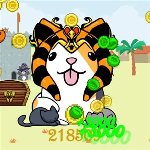 The King Cat Clicker - Coiffe Nemes