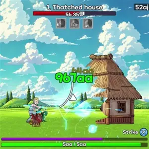 The Legend Of Fireball: Rath - Maison au toit de chaume