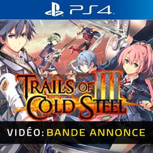 The Legend of Heroes Trails of Cold Steel 3 - Bande-annonce Vidéo