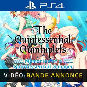 The Quintessential Quintuplets Memories of a Quintessential Summer PS4 - Bande-annonce Vidéo