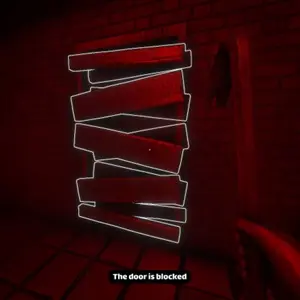 The Red Exile: Survival Horror - Porte verrouillée