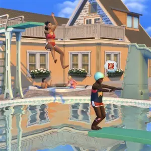The Sims 4 Adventure Awaits Piscine
