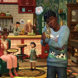 The Sims 4 Cottage Living - Lapins