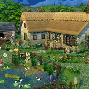 The Sims 4 Cottage Living - Maison