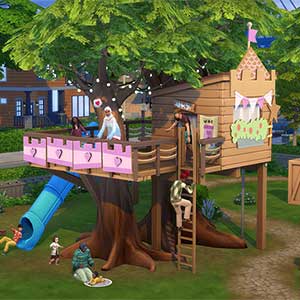 The Sims 4 Growing Together Expansion Pack - Maison Dans les Arbres