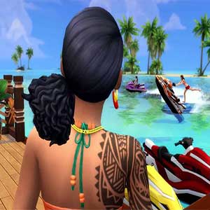 The Sims 4 Island Living Jet Ski