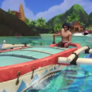 The Sims 4 Island Living - Canoë